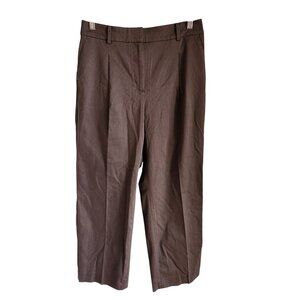 Talbots Pants Olive Women's 8P 8 Petites Green Bristol Pant Straight Leg Ankle